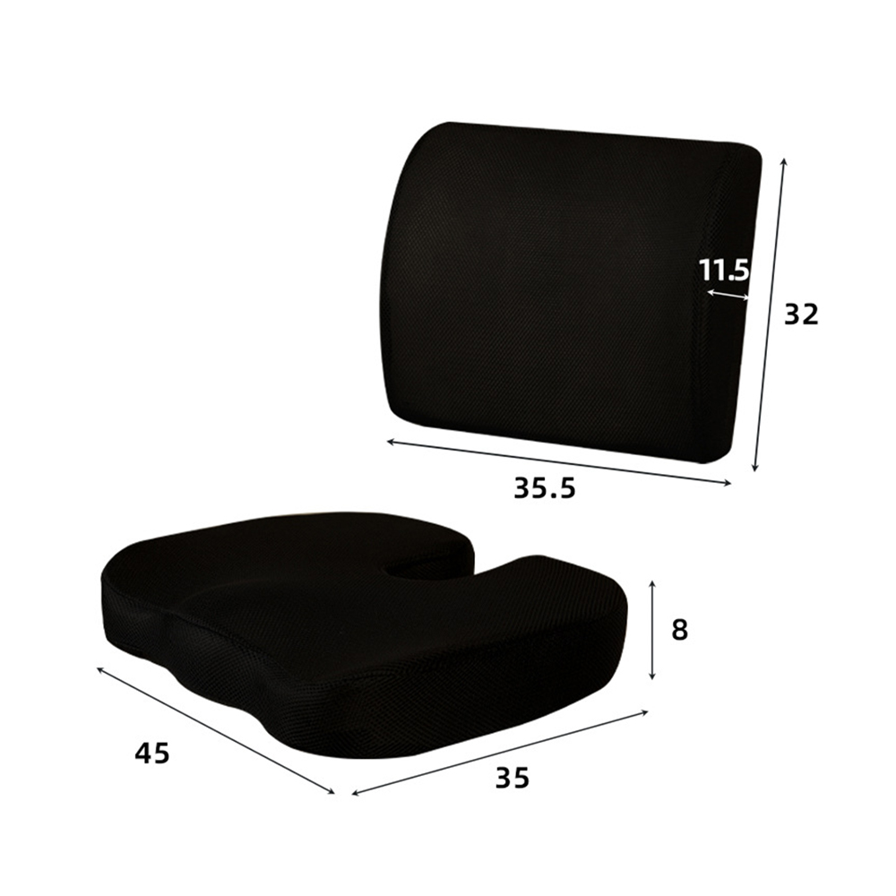 Memoria spuma backrest pulvinar