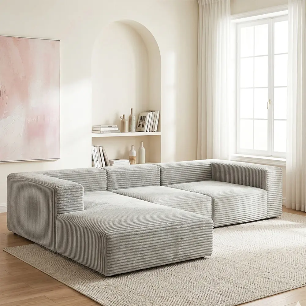 Grey multi-seater stibadium