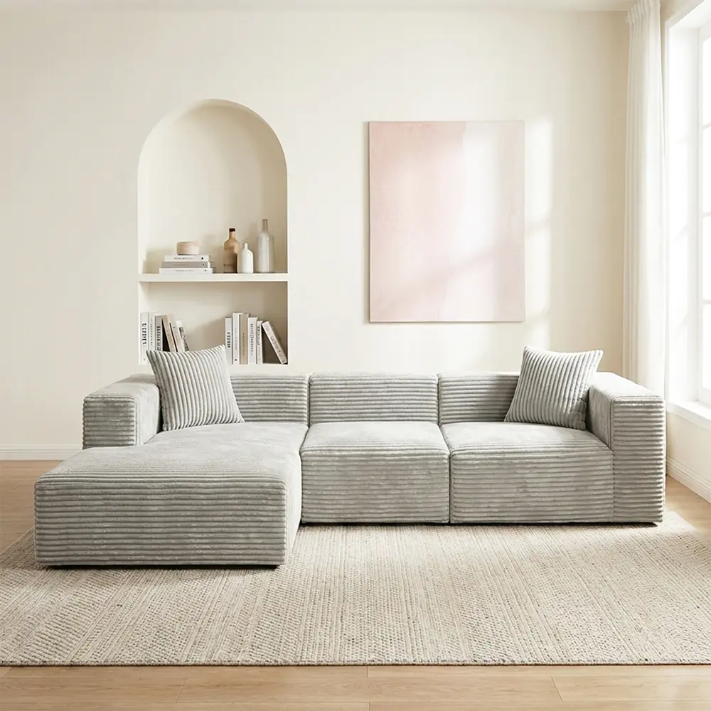 Grey multi-seater stibadium